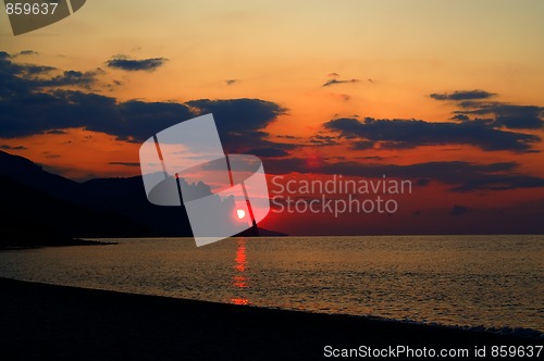 Image of Sea sunrise