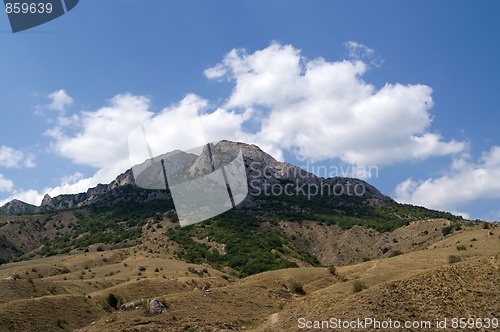 Image of View on mountains