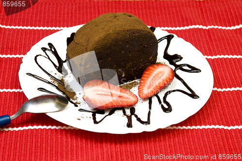Image of choco and strawberries
