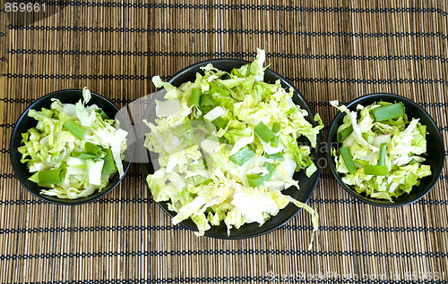 Image of salad for three