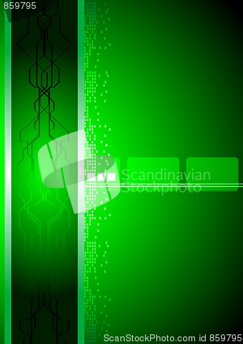 Image of Dark technical background
