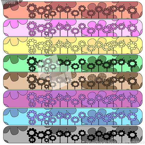 Image of Floral banners