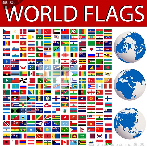 Image of World flags