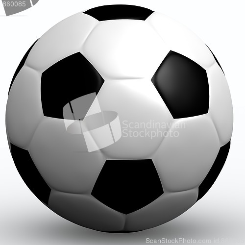 Image of black football