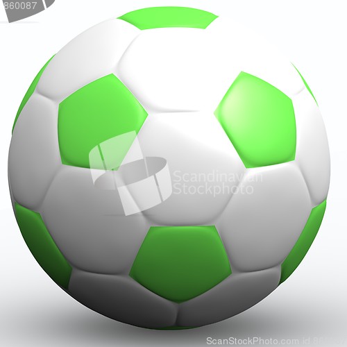 Image of green football