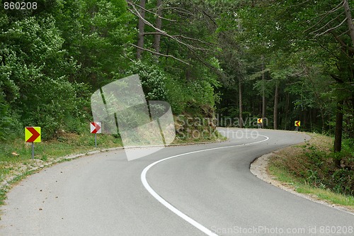 Image of Mountain road