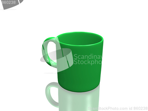 Image of Green Coffee Cup