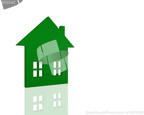 Image of 3D House Symbol