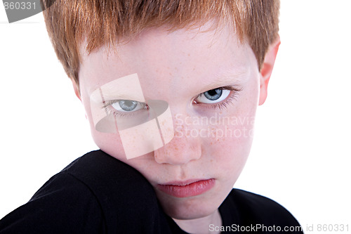 Image of Cute Boy, with sad look