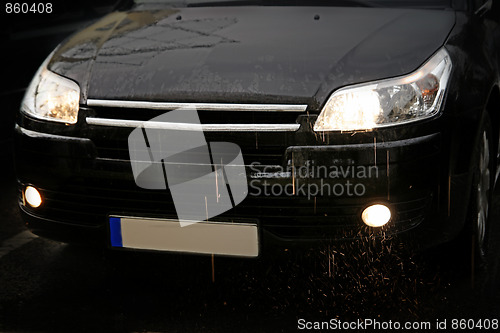 Image of Car front detail 