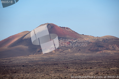 Image of volcano crater