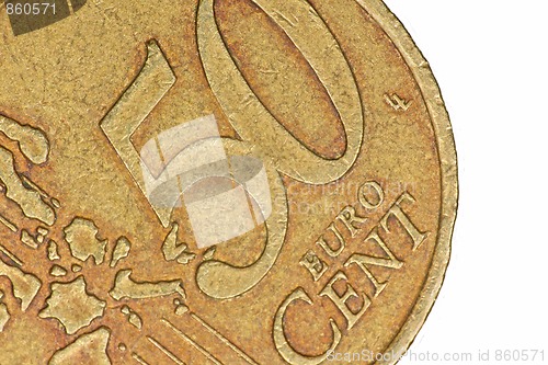 Image of 50 euro cents