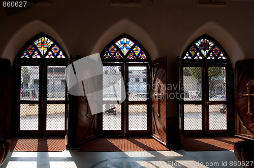 Image of San Thome Basilica Cathedral / Church in Chennai (Madras), South