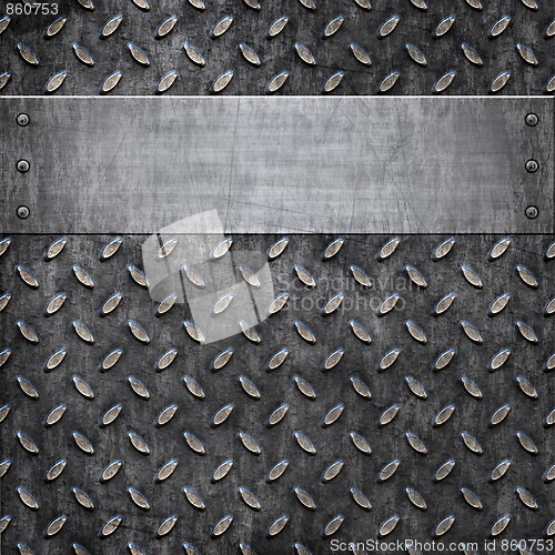 Image of old metal background texture