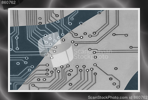 Image of circuit board connections