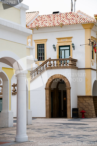 Image of Antique street construction