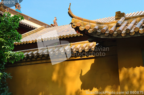 Image of Architecture of Chinese temple