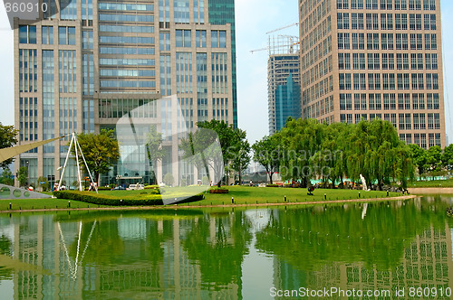 Image of Shanghai skyscrapers