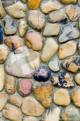 Image of Pebble wall