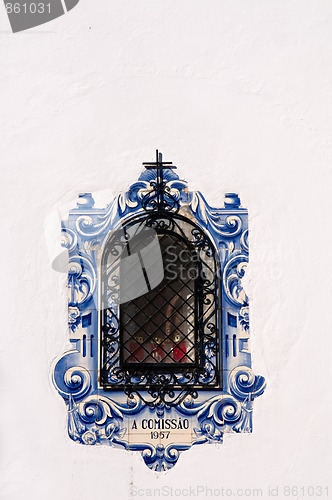 Image of  Decorated window, Portugal
