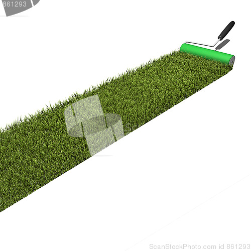 Image of Grass Paint Roller