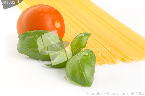 Image of pasta tomato basil