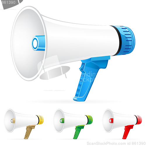 Image of Megaphone icons 