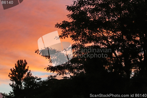 Image of Tahiti sunrise