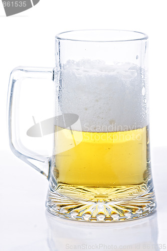 Image of Half of beer mug