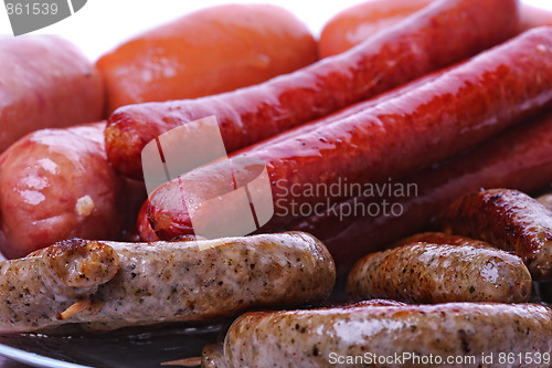 Image of Grilled sausages