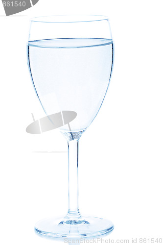 Image of Glass with sparkling water