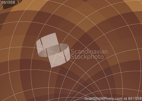 Image of Brown spiral background