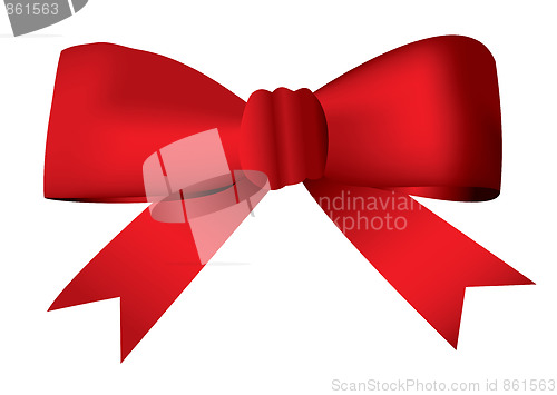 Image of red bow