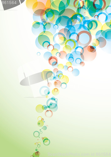 Image of bubble float pastel