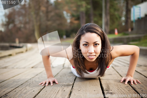 Image of Woman exercise