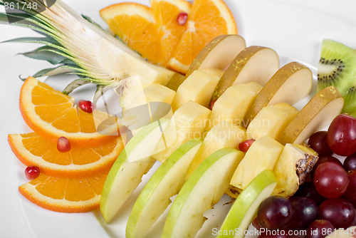 Image of Fruit assortment closeup