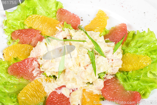 Image of seafood salad