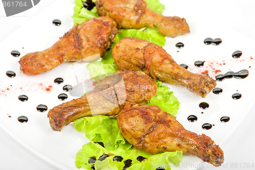 Image of chicken drumstick