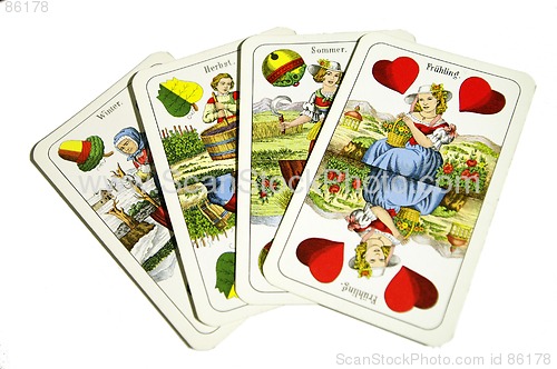 Image of German playing cards