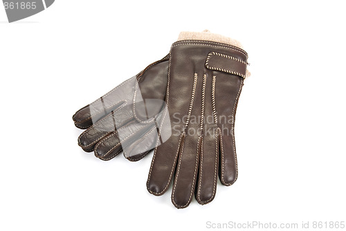 Image of leather gloves