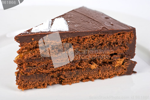 Image of Tasty chocolate cake