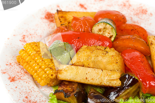 Image of grilled vegetables