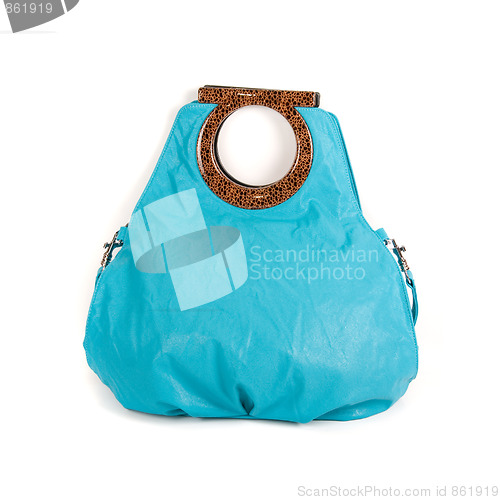 Image of blue women bag