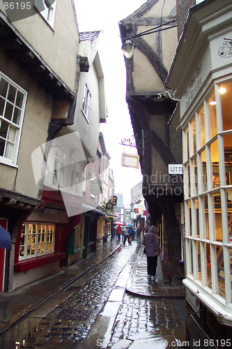 Image of a old street in york