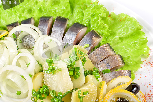 Image of Herring with potato
