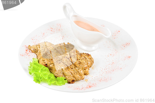 Image of fried chicken meat