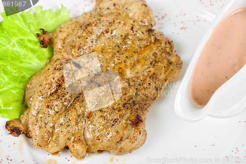 Image of fried chicken meat