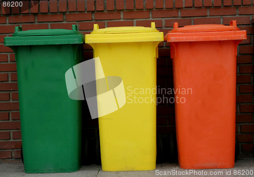 Image of Rubbish bins