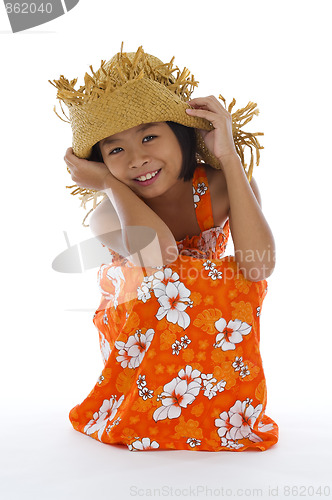 Image of cute asian girl