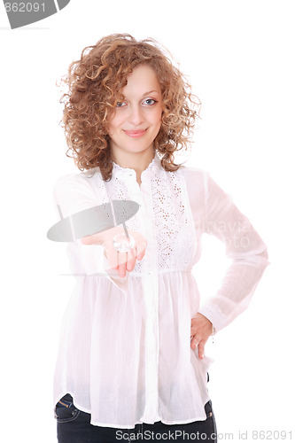 Image of Beautiful young woman